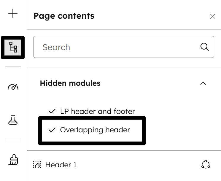 Act3 Page Settings Overlapping Header