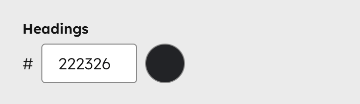 Act3 Theme Settings Color Headings