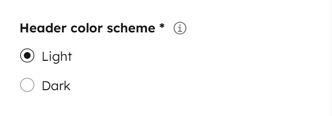 Act3 Theme Settings Components Header Color Scheme